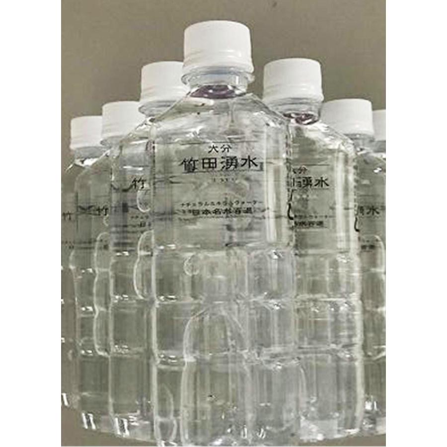 竹田湧水 水 500ml ペットボトル 24本 日本名水百選 軟水 泉水湧水