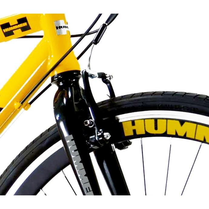 HUMMER CRB7018DR ハマー 自転車 イエロー(組立・整備発送) 黄色 HUMMER CRB7018DR ハマー 自転車 イエロー(組立・整備発送) 黄色