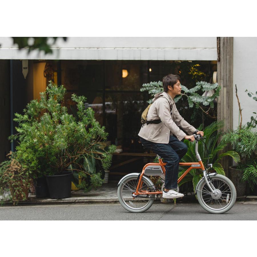 電動アシスト自転車 COOZY （ORANGE） (組立・整備発送) wimo ミニベロ