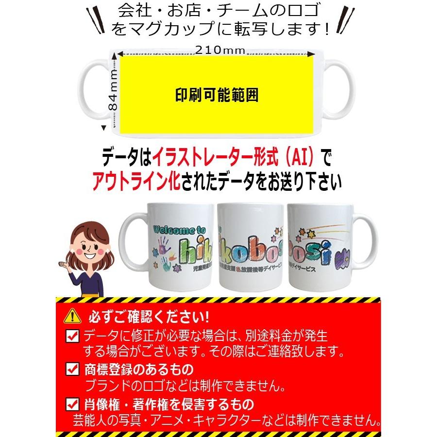 名入れ プレゼント ロゴ マグカップ 記念品 ノベルティ 販促品 チーム お店 周年記念 ギフト 名前入り 開店祝い 背番号 卒部記念 マグカップ Pa Rogo Mug1 武友工房 通販 Yahoo ショッピング