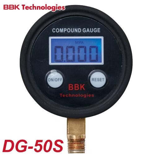 BBK マニホールド SlimMiniデジタルゲージ DG-50S コイン式電池 : 機械
