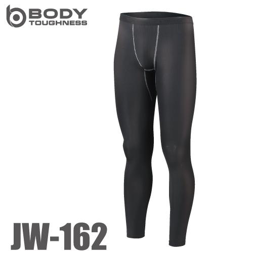 BODY TOUGHNESS おたふく手袋 ロングタイツ ブラック JW-162 S