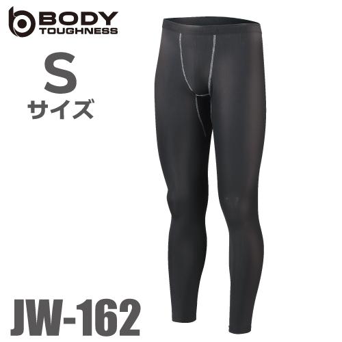 BODY TOUGHNESS おたふく手袋 ロングタイツ ブラック JW-162 Sサイズ