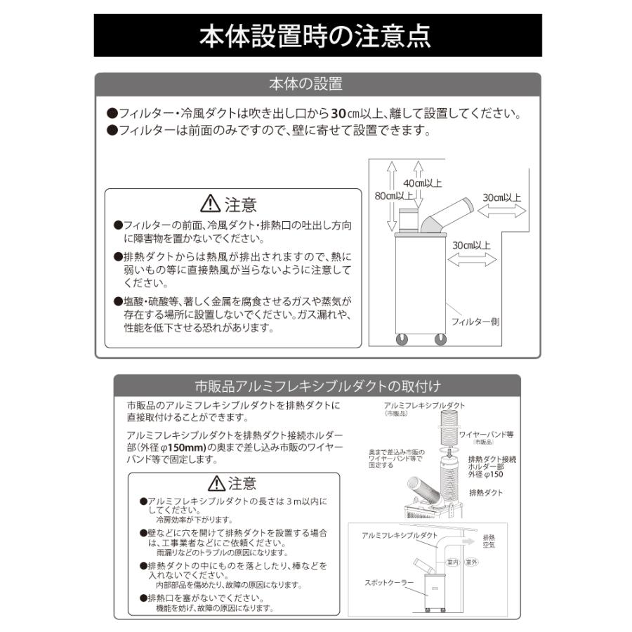 プロモート スポットクーラ【配送先法人限定】 P410-A 単相AC100V