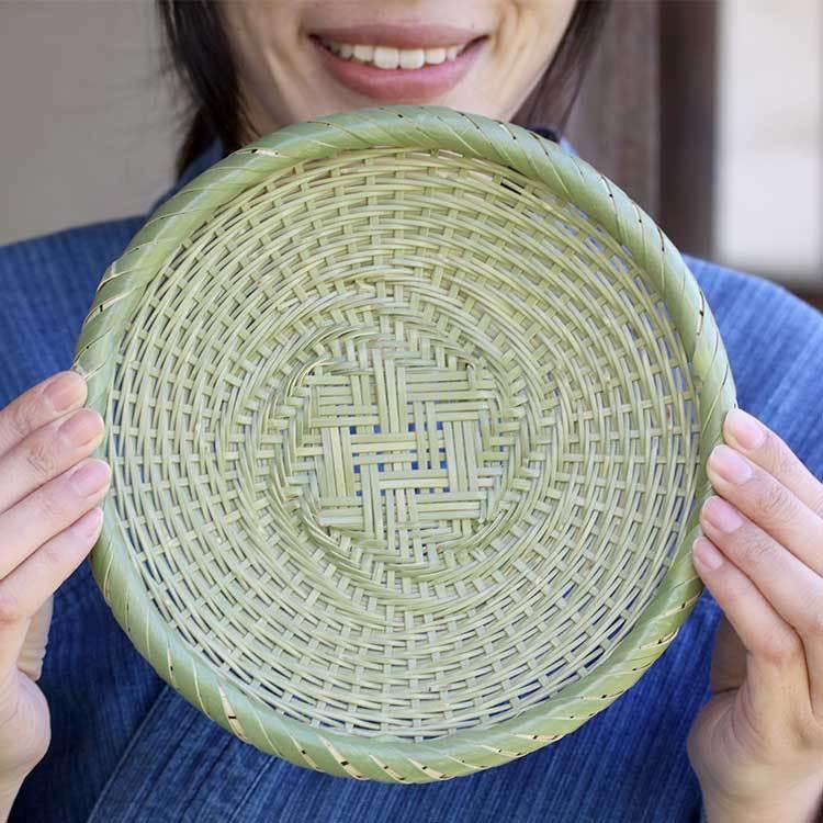 竹 蕎麦ざる　直径約21cm　20枚　数量相談可 楽天市場】黒竹 蕎麦ざる(戸隠風)直径約21cm【盛り目安 一人前】メール