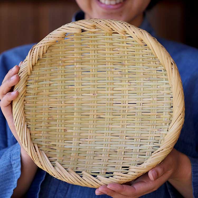 スズ竹そばざる 24cm : 虎斑竹専門店 竹虎 - 通販 - Yahoo!ショッピング