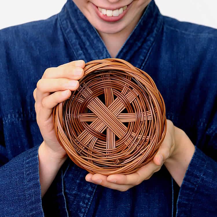 シダ編みミニかご | 