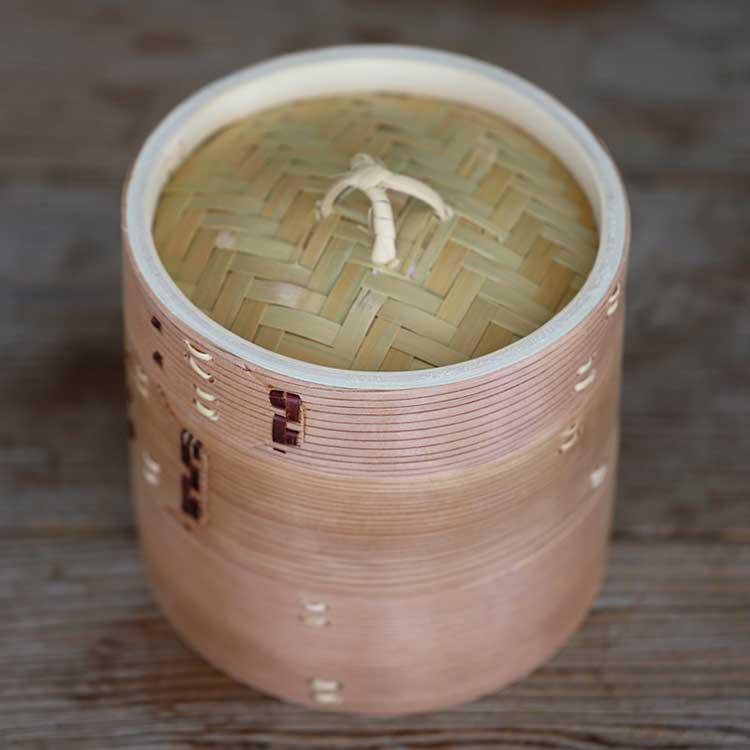 木製 2段のセイロ フタ付き 【公式通販】