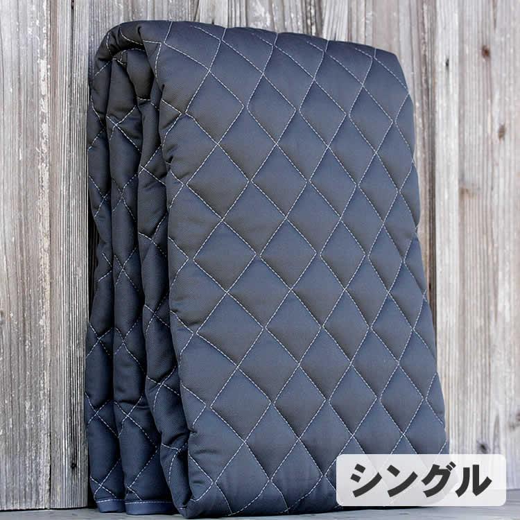 国産）竹炭ベッドパッド（マット）シングル 洗える 体臭 汗臭 加齢臭