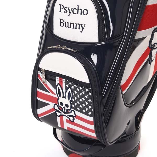 サイコバニー Psycho Bunny トリコロール キャディバッグ 【公式通販】