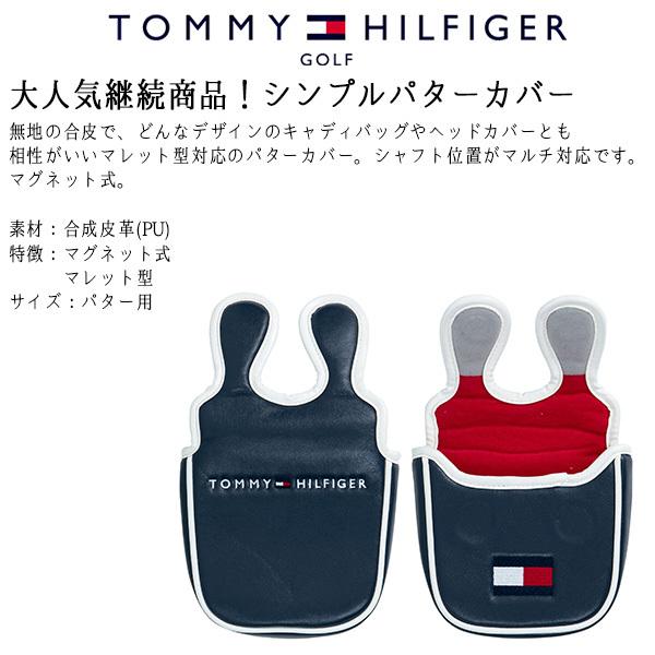 トミーヒルフィガー ゴルフ パターカバー ヘッドカバー メンズ レディース マレット型 TOMMY HILFIGER GOLF 白 ホワイト 黒 ブラック 紺 ネイビー THMG9SHC｜takeuchi-golf｜05