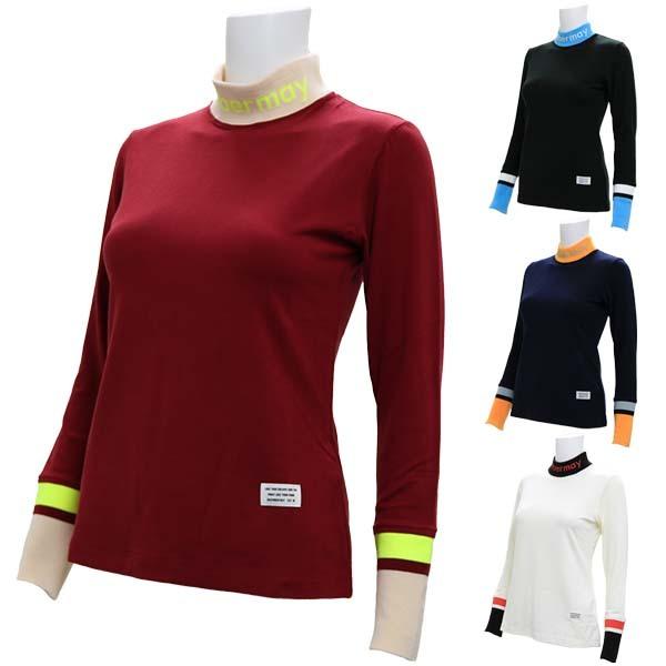 ディセンバーメイ　レディース長袖シャツ ディセンバーメイ ゴルフ レディース モックシャツ 保温 ニット モック