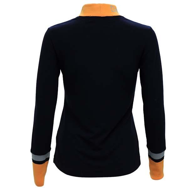 ディセンバーメイ ゴルフ レディース モックシャツ 保温 ニット モック