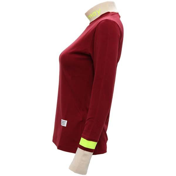 ディセンバーメイ ゴルフ レディース モックシャツ 保温 ニット モック