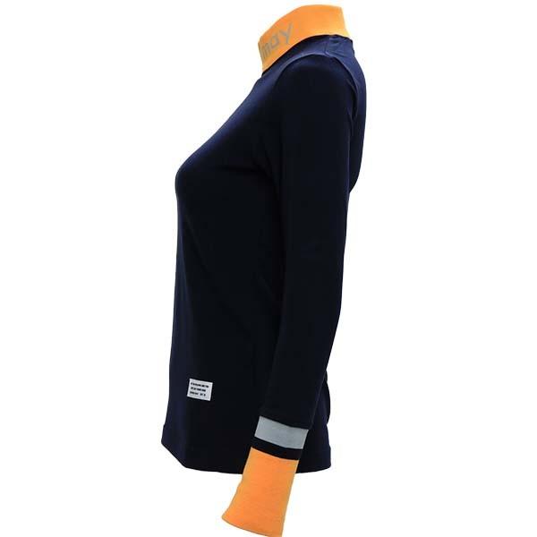 ディセンバーメイ ゴルフ レディース モックシャツ 保温 ニット モックネック 長袖 シャツ 白 黒 紺 赤 秋 冬 ブランド レア 2-012-0501 DECEMBERMAY TOKYO ディセンバーメイ ゴルフ レディース モックシャツ 保温 ニット モック