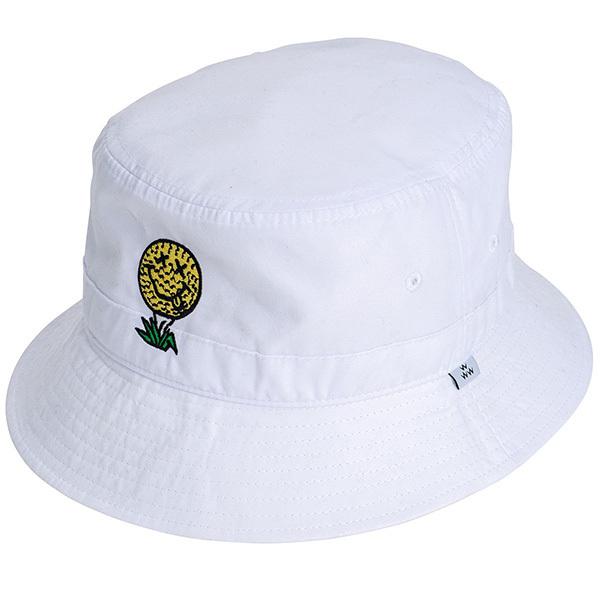 バーズオブコンドル ゴルフ ハット メンズ レディース 帽子 バケットハット NEVERFIND 無地 シンプル 白 ホワイト