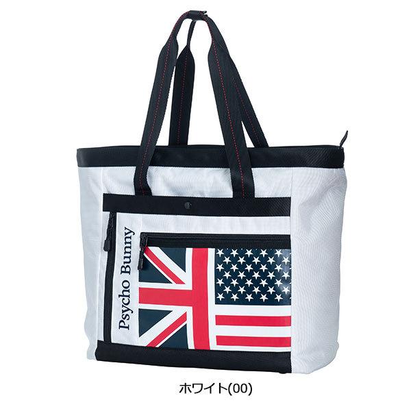 新品 サイコバニー Psycho Bunny トートバッグ WHITE - 通販