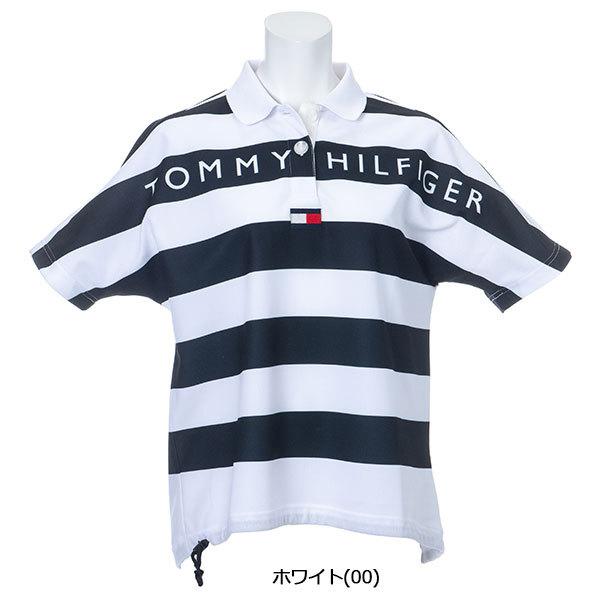 ポロシャツ トミーヒルフィガー 総柄 白 ホワイト 赤 レッド サックス Thla122 竹内ゴルフ Paypayモール店 通販 Paypay ゴルフ シャツ 半袖 レディース ポロシャツ Uvカット 吸水速乾 抗菌防臭 Tommy Hilfiger Golf いています