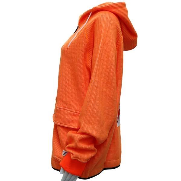 ディセンバーメイ ゴルフ パーカー フルジップ ワッフル フーディー