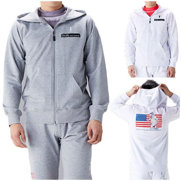 楽天市場 ティーマック ゴルフ パーカー メンズ 夏用 パイル ゴルフウェア Golf グレー ホワイト 春 夏 秋 301 T Mac 激安ブランド Www Muslimaidusa Org