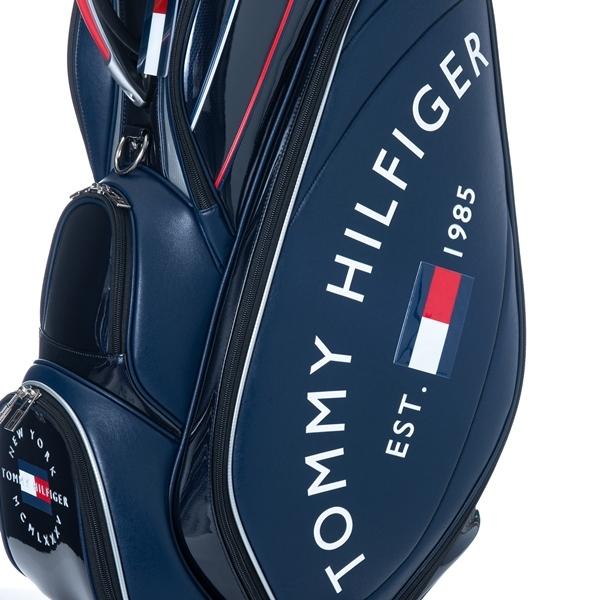 トミーヒルフィガー ゴルフ キャディバッグ メンズ 9.0型 約4.2kg 5 