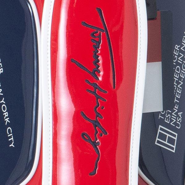 トミーヒルフィガー ゴルフ キャディバッグ メンズ 9.0型 約3.7kg 6分割 ブランド レア ホワイト ネイビー レッド 白 赤 紺 THMG1SC4 トミーヒルフィガー キャディバッグ ブランド レア ホワイト ネイビー レッド 白 赤 紺 商品情報 お洒落 GOLF