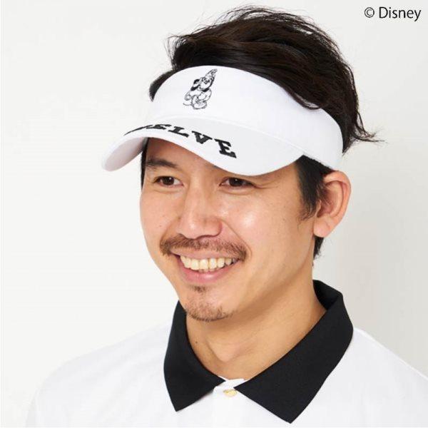 絶対一番安い V12 ゴルフ サンバイザー メンズ レディース ゴルフバイザー ブランド レア 無地 白 ホワイト ミッキーマウス モノトーン マジックテープ V Cp02 想像を超えての Iniciatupyme Cl