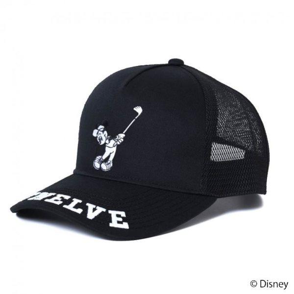 豪華 V12 ゴルフ キャップ メッシュ 帽子 メンズ レディース メッシュキャップ ゴルフキャップ ブランド レア 無地 黒 ブラック ミッキーマウス サイズ調節 V C 即発送可能 Studiostodulky Cz
