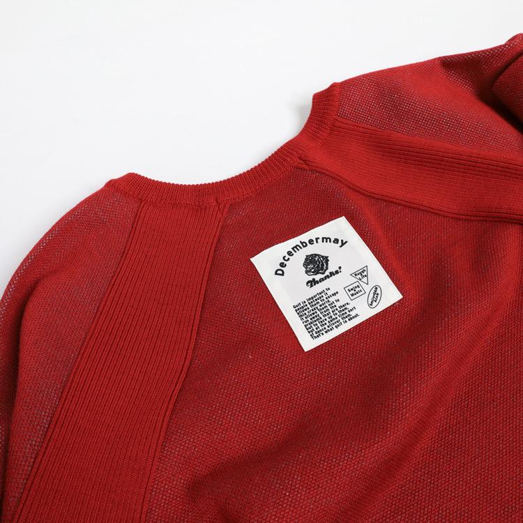 ディセンバーメイ ゴルフ Vネック ニット メンズ セーター 軽量 薄手