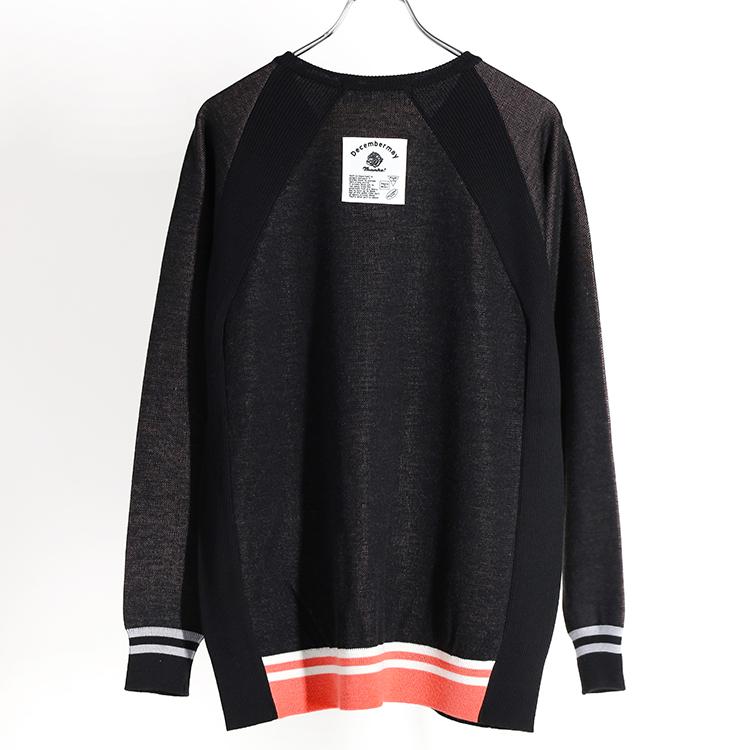 DECEMBERMAY ゴルフ　ニット　Vネック　M ディセンバーメイ ゴルフ Vネック ニット メンズ セーター 軽量 薄手