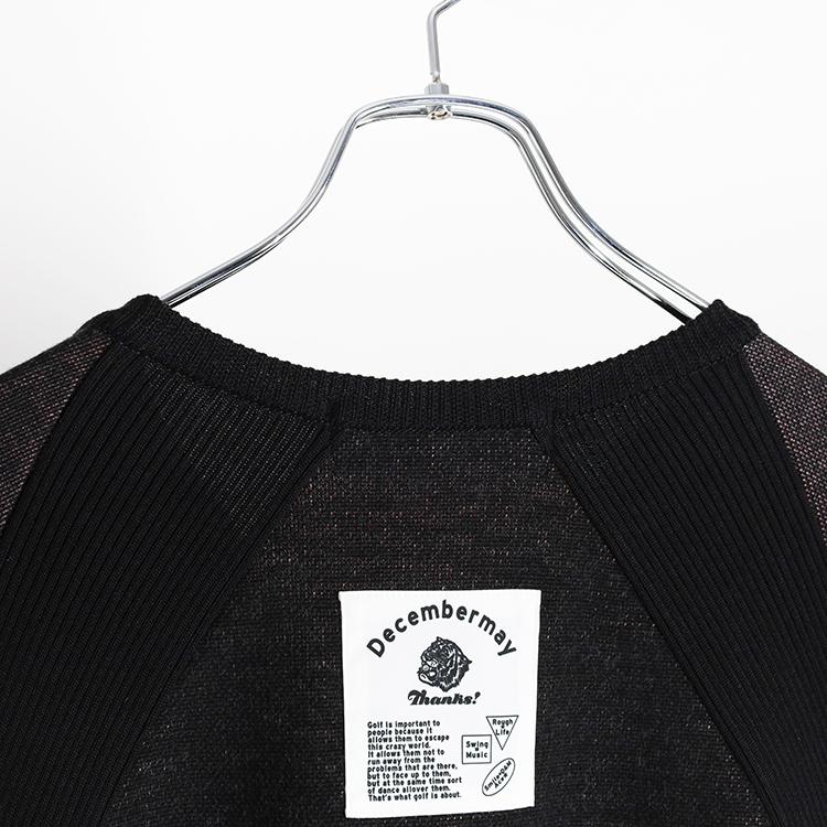 ディセンバーメイ ゴルフ Vネック ニット メンズ セーター 軽量 薄手