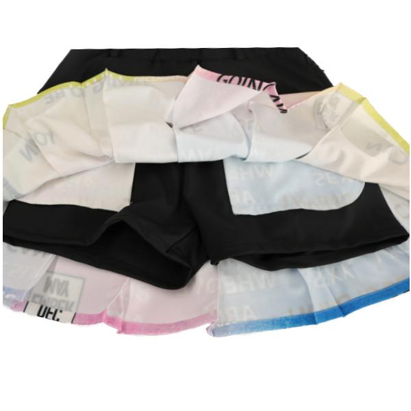 ディセンバーメイ ゴルフ レディース スカート 透け防止 インナー ストレッチ ミニ 総柄 2-105-2514 ブランド DECEMBERMAY スカート丈 ウェア ゴルフ スカート インナー 総柄 ブランド ウエスト 前 後 ヒップ 裾廻り