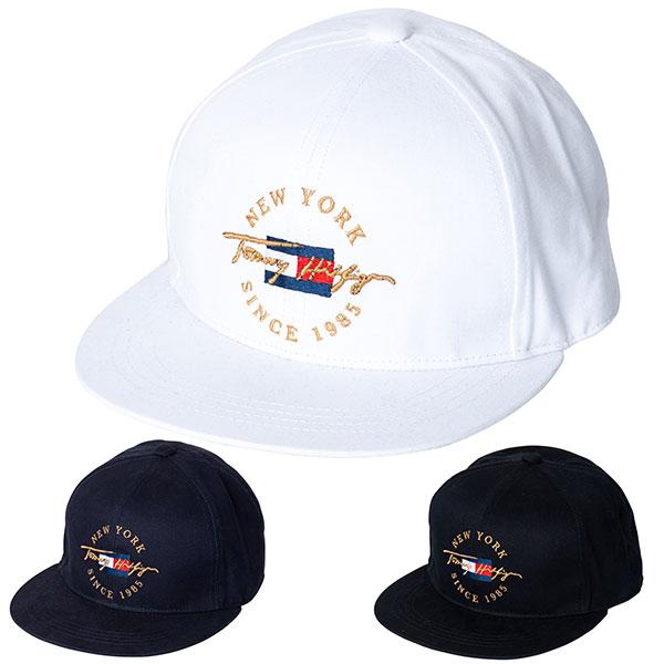 トミーヒルフィガー ゴルフ キャップ 帽子 メンズ 限定セール レディース ロゴ サイズ調節 紺 白 ゴルフキャップ 黒 Thmb222f4 平 つば フラットキャップ 950円