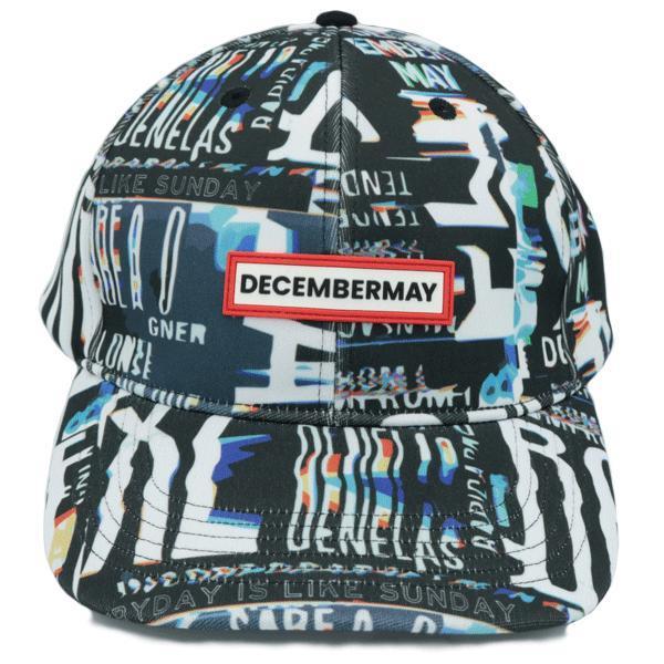 ディセンバーメイ ゴルフ キャップ メンズ レディース ゴルフキャップ 帽子 吸水 ブランド 総柄 白 ホワイト 黒 ブラック 3 999 5011 Decembermay Tokyo 竹内ゴルフ Yahoo ショッピング店 通販 Yahoo ショッピング