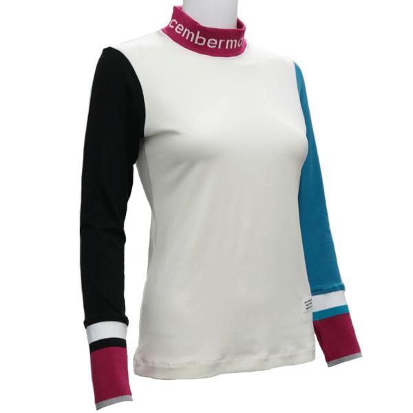 ディセンバーメイ ゴルフ レディース モックシャツ モックネック 保温