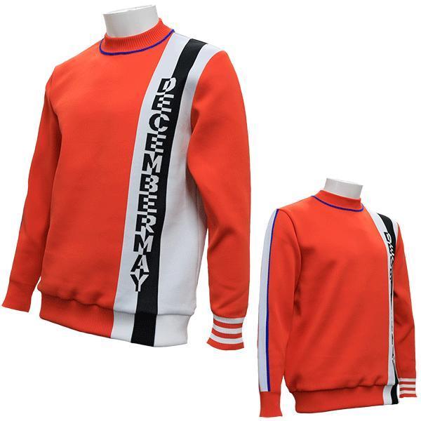 ディセンバーメイ ゴルフ メンズ モックネック ニット 保温 長袖  