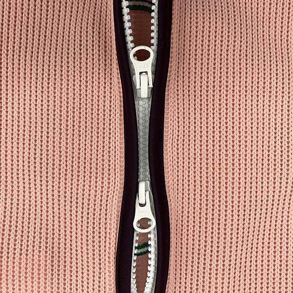 ディセンバーメイ ゴルフ パーカー フルジップ ワッフル フーディー