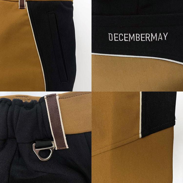 ディセンバーメイ ゴルフ パンツ メンズ 4WAYストレッチ 発熱 保温