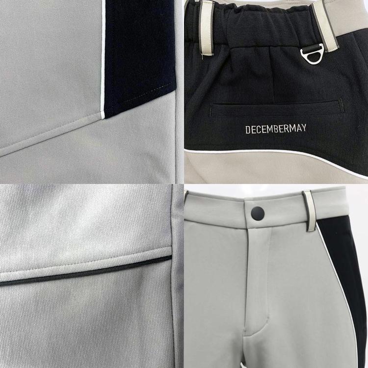 ディセンバーメイ ゴルフ パンツ メンズ 4WAYストレッチ 発熱 保温
