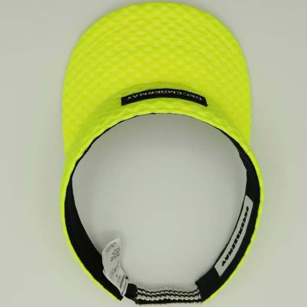 DECEMBERMAY イエロー ゴルフバッグ ボールポーチ ニット帽 タオル