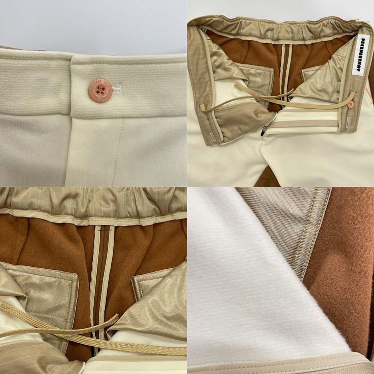 ディセンバーメイ ゴルフ パンツ メンズ ストレッチ 保温 起毛 秋冬