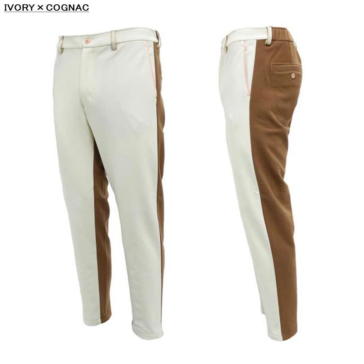 ディセンバーメイ ゴルフ パンツ メンズ ストレッチ 保温 起毛 秋冬