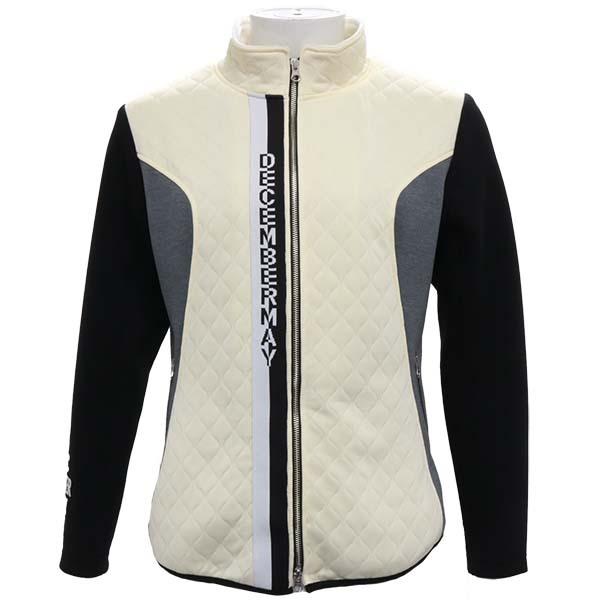 新品　ディセンバーメイ　ダンボールニット　キルティングアウター ディセンバーメイ ゴルフ ブルゾン メンズ ダンボールニット キルト