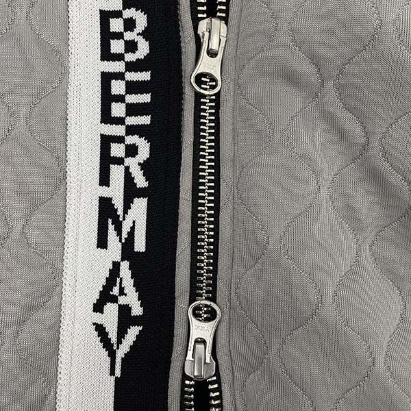 ディセンバーメイ ゴルフ ブルゾン メンズ ダンボールニット キルト