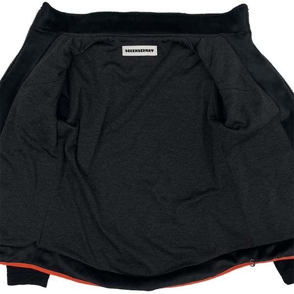 ディセンバーメイ ゴルフ ブルゾン メンズ ダンボールニット キルト