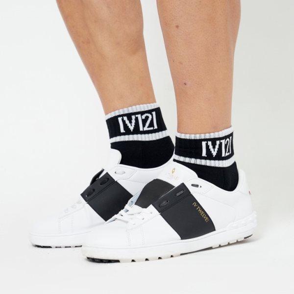 V12 ゴルフ ソックス 靴下 メンズ アンクル丈 くるぶし アンクルソックス スニーカーソックス 半端丈 黒 ブラック V Ac14 Golf 竹内ゴルフ Paypayモール店 通販 Paypayモール