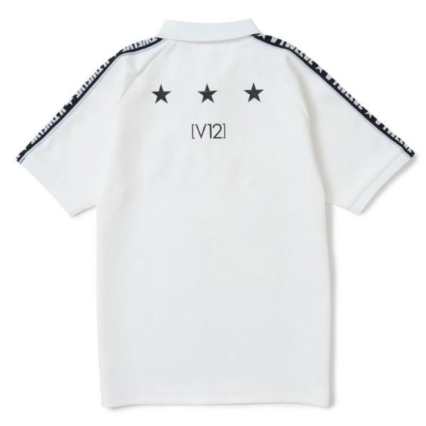 安い割引 スムース生地 ポロ シャツ メンズ 半袖 ポロシャツ ゴルフ V12 ラグランスリーブ V Ct04 夏 春 レア ブランド ホワイト 白 ブラック 黒 ゴルフウェア シャツ サイズ Xl Www Villanideluca Com