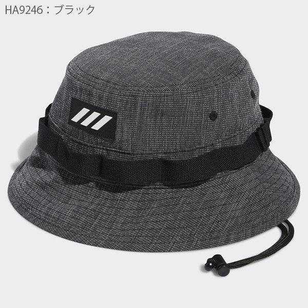 アディダス ゴルフ ハット メンズ レディース ブーニー ゴルフハット バケットハット ドローコード 帽子 黒 ブラック 春 夏 秋 冬 Adidas Golf Qh3 竹内ゴルフ Paypayモール店 通販 Paypayモール