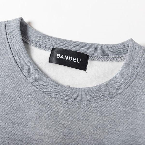 バンデル メンズ クルーネック トップス トレーナー 軽量 速乾 ドライ素材 裏起毛 無地 灰色 グレー ブランド レア 春 夏 秋 CS005 BANDEL BANDEL（バンデル） メンズ クルーネック トップス トレーナー 軽量 速