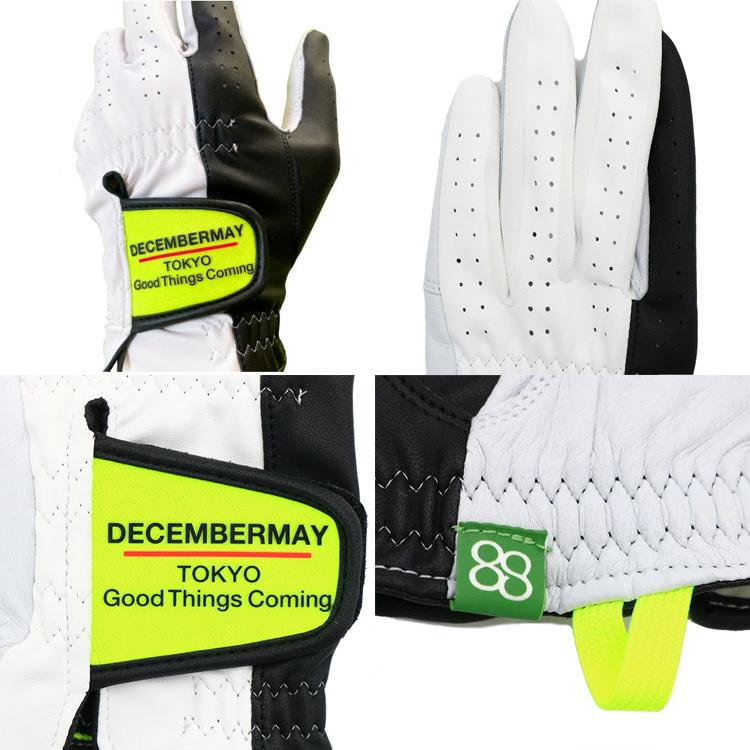 DECEMBERMAY グローブ 18cm ディセンバーメイ ゴルフ グローブ メンズ レディース 片手用 左手用
